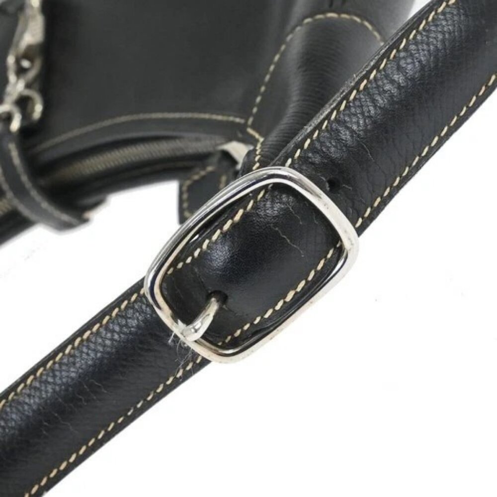 Hermes Black Courchevel Trim 31 Shoulder Bag R□E 116679 - Picture 5 of 11